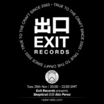 Exit Records presents Alix Perez b2b Skeptical on Radar Radio